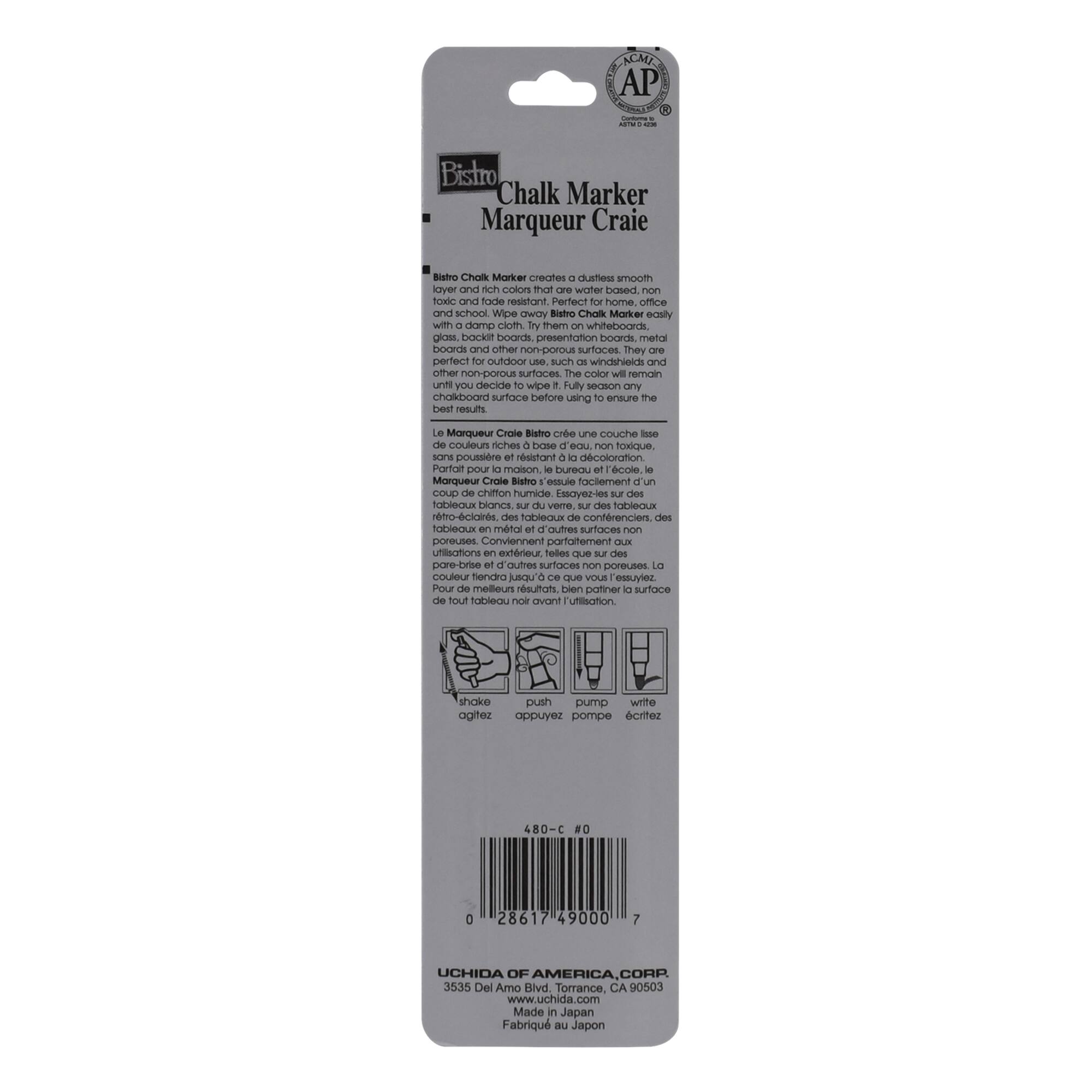 12 Pack: Marvy® Uchida Bistro Broad Chalk Marker